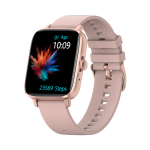 Smartwatch damski DT102 - różowy pasek silikonowy
