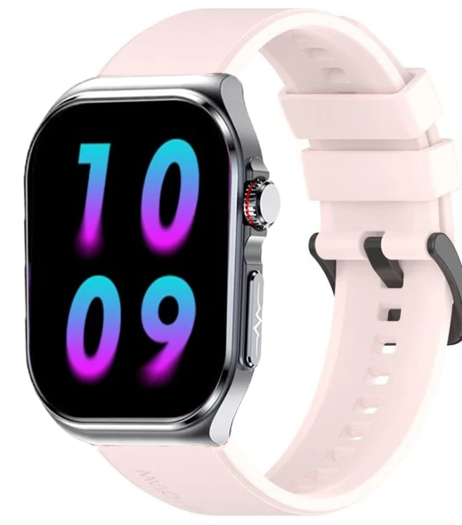 GARIS GS600 - różowy pasek silikonowy - 4.jpg