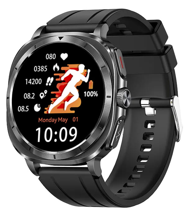 GARIS GS100 - czarny pasek silikonowy - 10.jpg