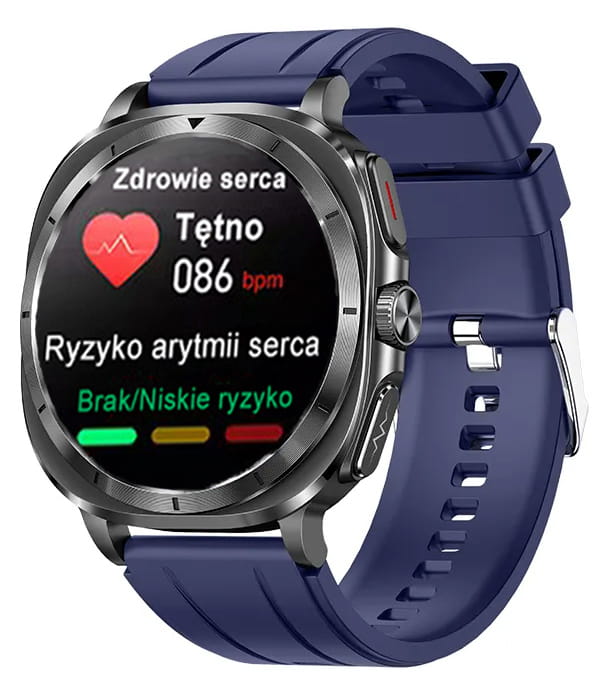 GARIS GS100 - granatowy pasek silikonowy - 16.jpg