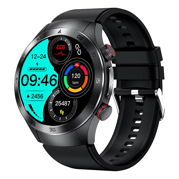 Kardiowatch GARIS EKG-GS800 - czarny pasek silikonowy - 5.jpg