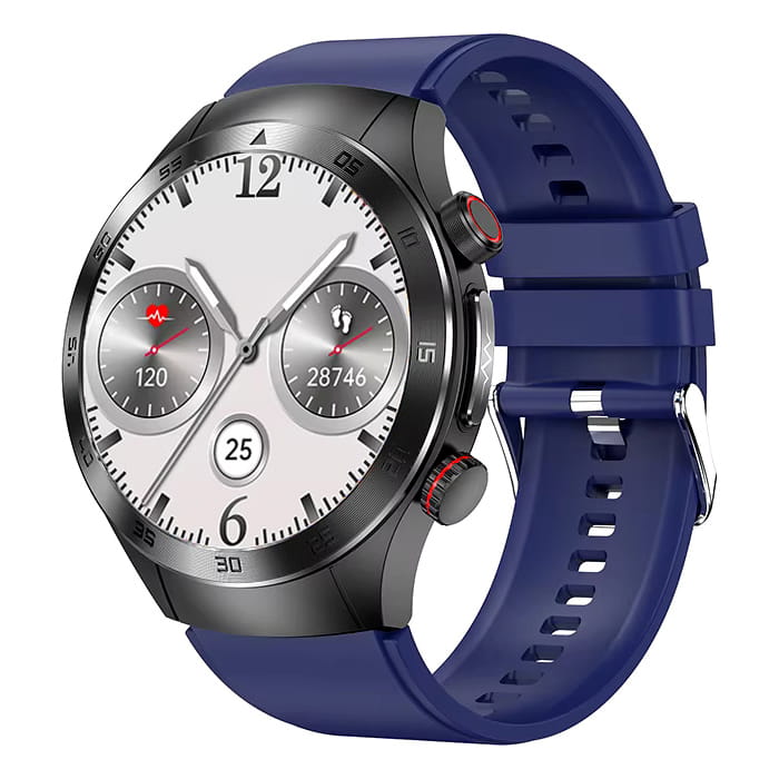 Kardiowatch GARIS EKG-GS800 - granatowy pasek silikonowy - 4.jpg