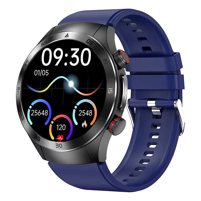 Kardiowatch GARIS EKG-GS800 - granatowy pasek silikonowy - 5.jpg