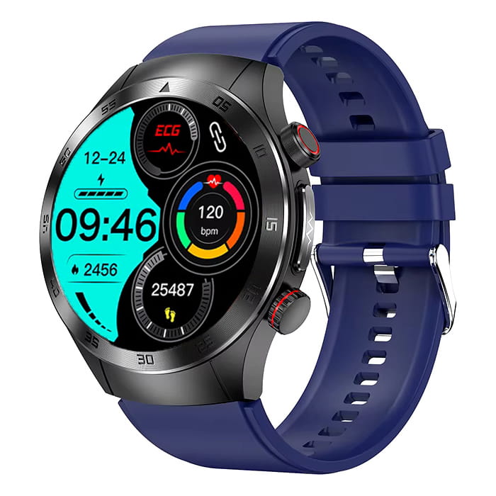 Kardiowatch GARIS EKG-GS800 - granatowy pasek silikonowy - 6.jpg