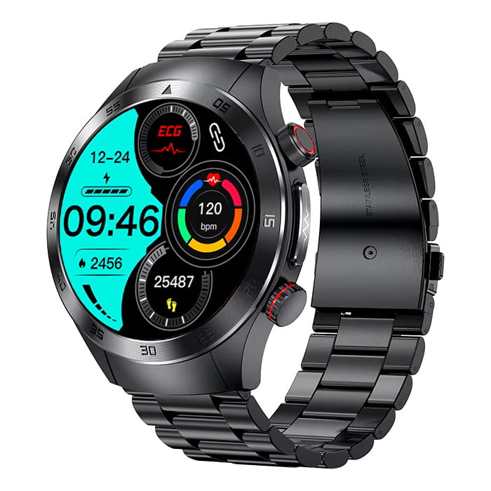 Kardiowatch GARIS EKG-GS800 - czarna bransoleta - 7.jpg