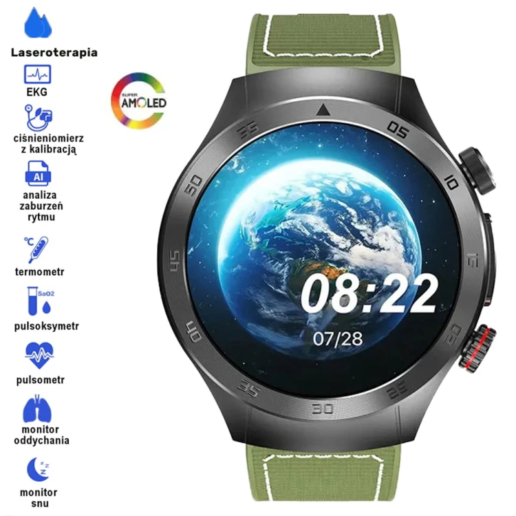 Kardiowatch GARIS EKG-GS800 - zielony - 3.jpg