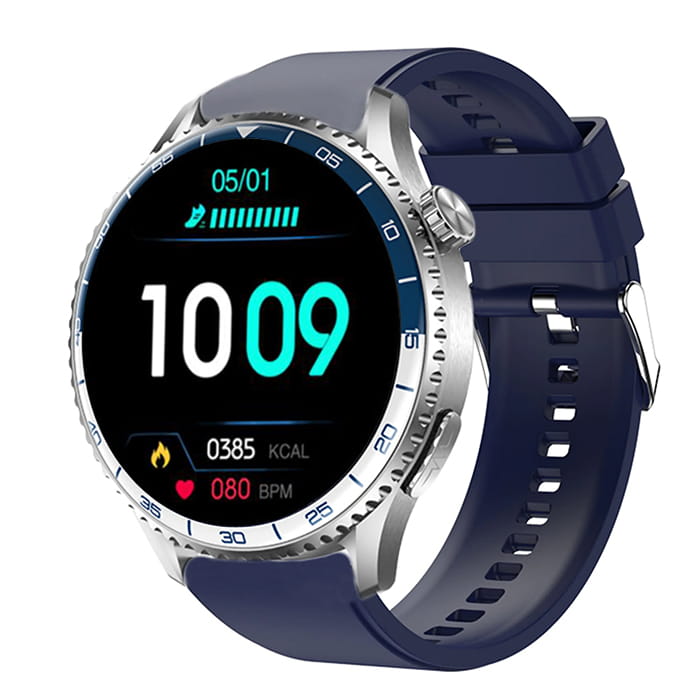 Garis EKG-GS400 - granatowy pasek silikonowy - 4.jpg