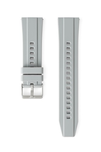 GARIS PASEK SILIKONOWY DO ZEGARKA SMARTWATCH - 22MM - JASNOSZARY.jpg