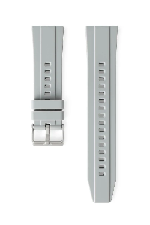 GARIS PASEK SILIKONOWY DO ZEGARKA SMARTWATCH - 22MM - JASNOSZARY.jpg