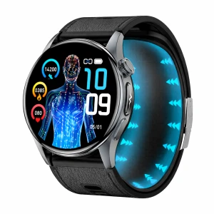 Kardiowatch GARIS EKG-GS900-R PRO - brązowy pasek skórzany