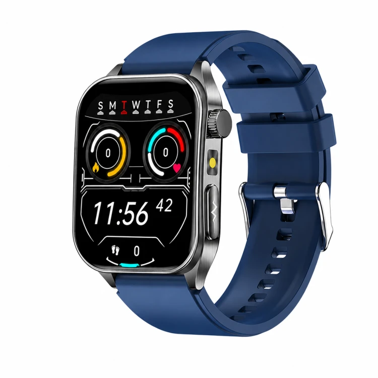 Kardiowatch EKG GARIS GS620 - granatowy pasek silikonowy - 3.png