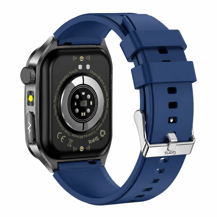 Kardiowatch EKG GARIS GS620 - granatowy pasek silikonowy - 10.png