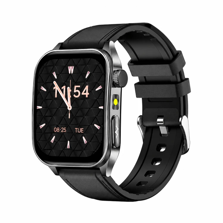 Kardiowatch EKG GARIS GS620 - czarny pasek skórzany - 6.png