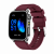 Kardiowatch EKG GARIS GS620 - bordowy pasek silikonowy - 3.png